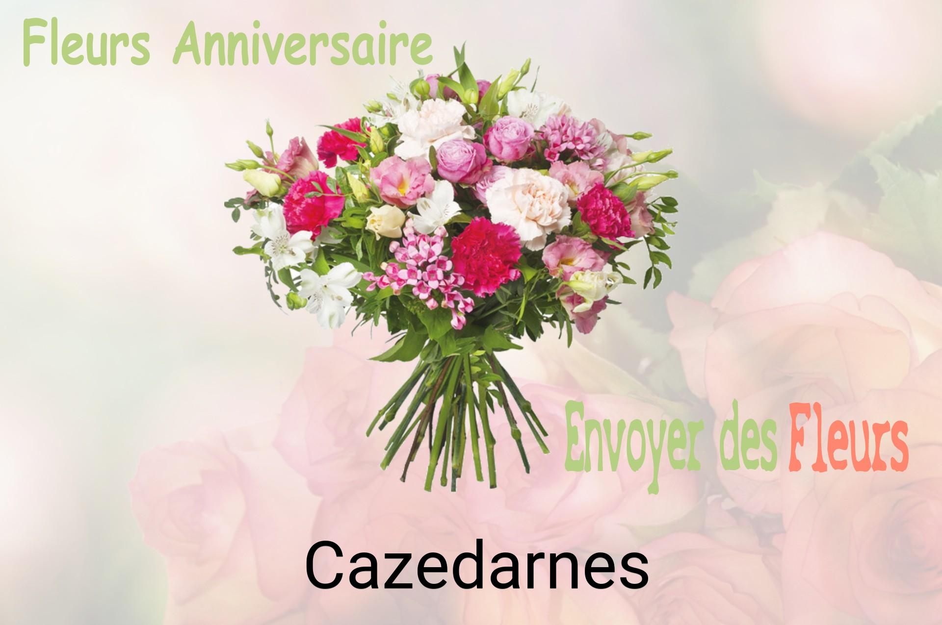 Bouquet de fleurs d’anniversaire livré à Cazedarnes